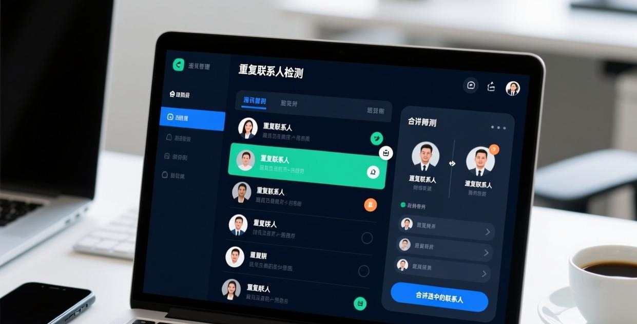 通讯录重复联系人检测合并