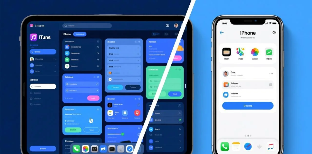 iTunes vs 爱思助手对比