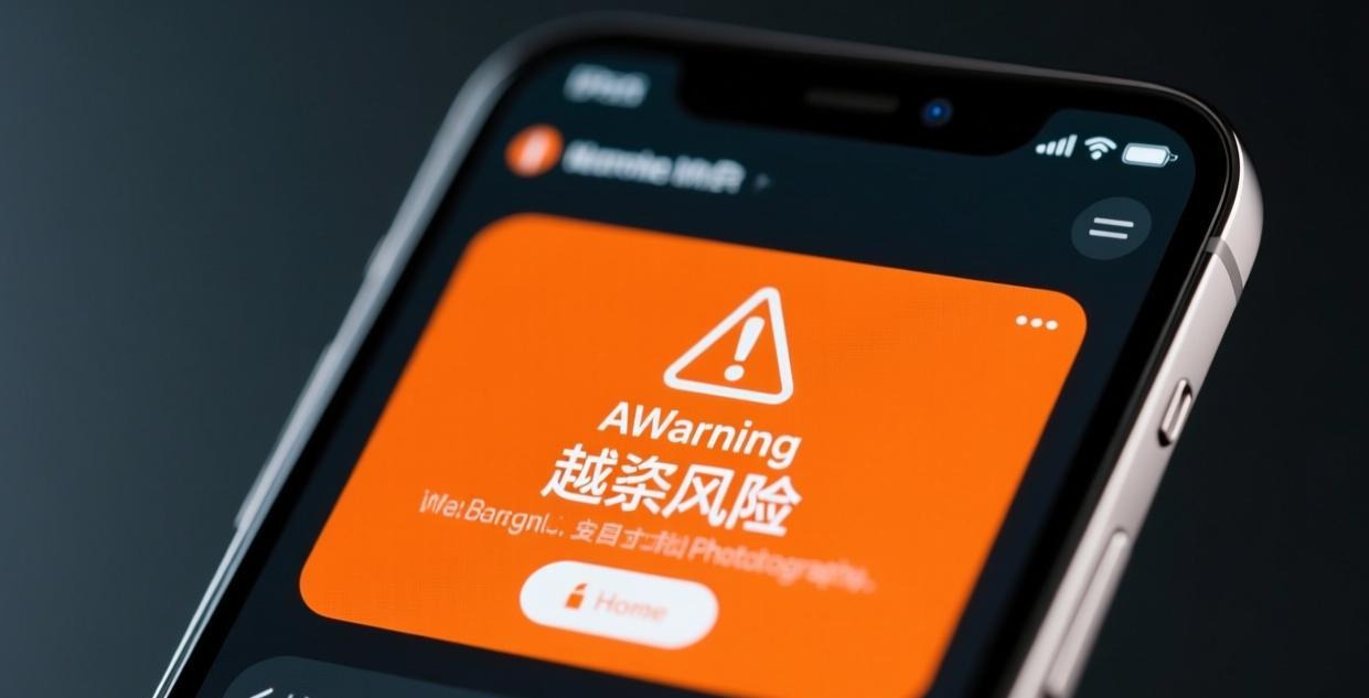 越狱安全风险警告提示