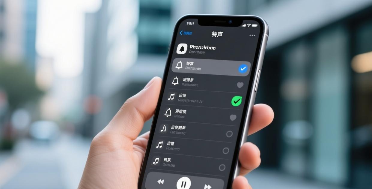 iPhone设置自定义铃声